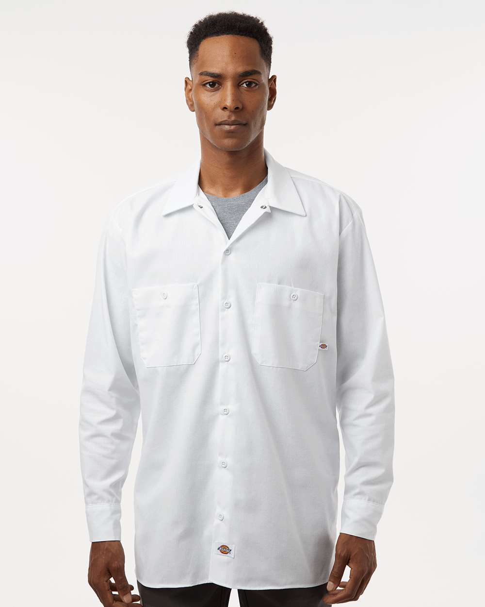 Men's Industrial Long Sleeve Work Shirt