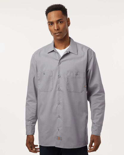 Men's Tall Industrial Long Sleeve Work Shirt
