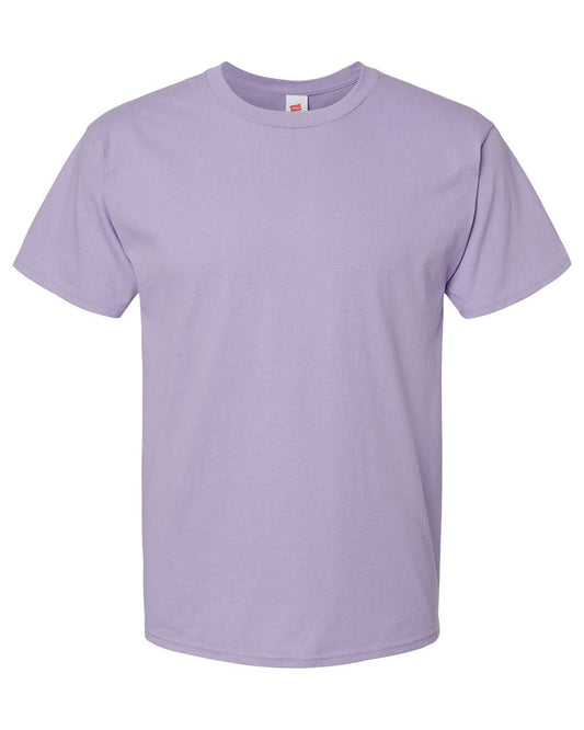 Hanes Unisex ComfortSoftÂ® Cotton T-Shirt XL Lavender