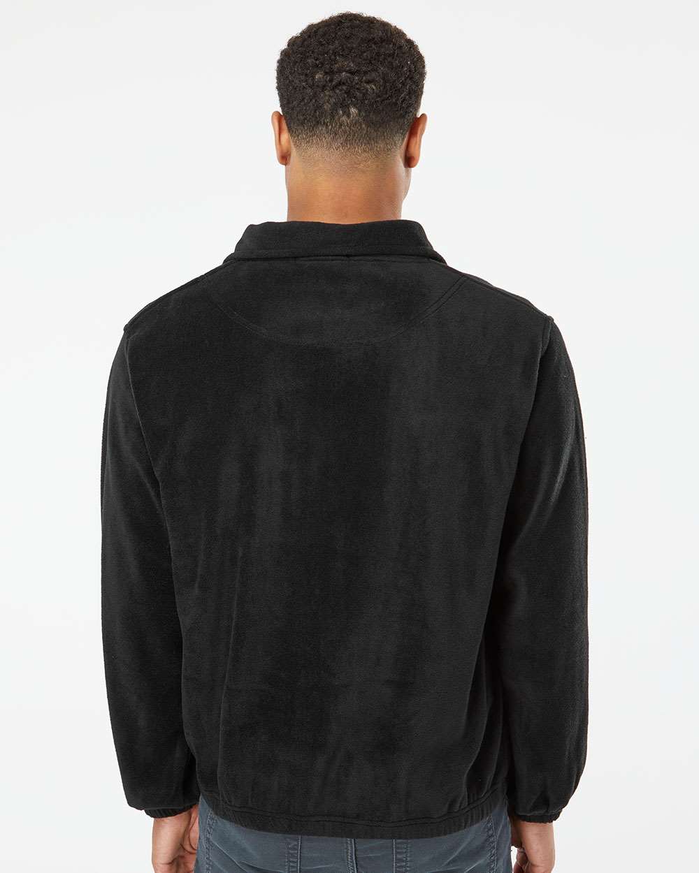 Men's Polar Fleece Quarter-Zip Pullover