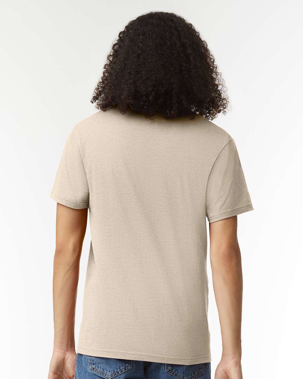 Unisex CVC V-Neck Tee