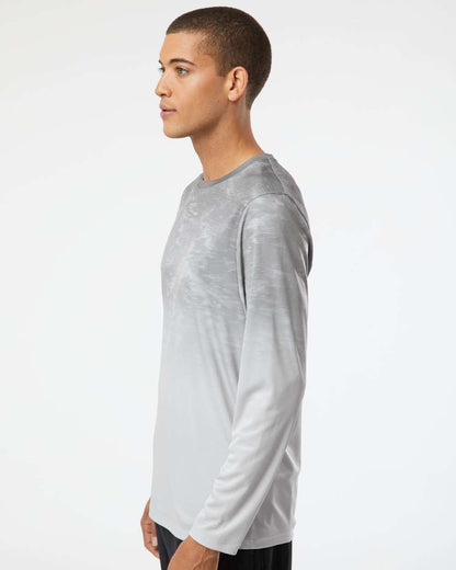 Unisex Montauk Oceanic Fade Performance Long Sleeve T-Shirt