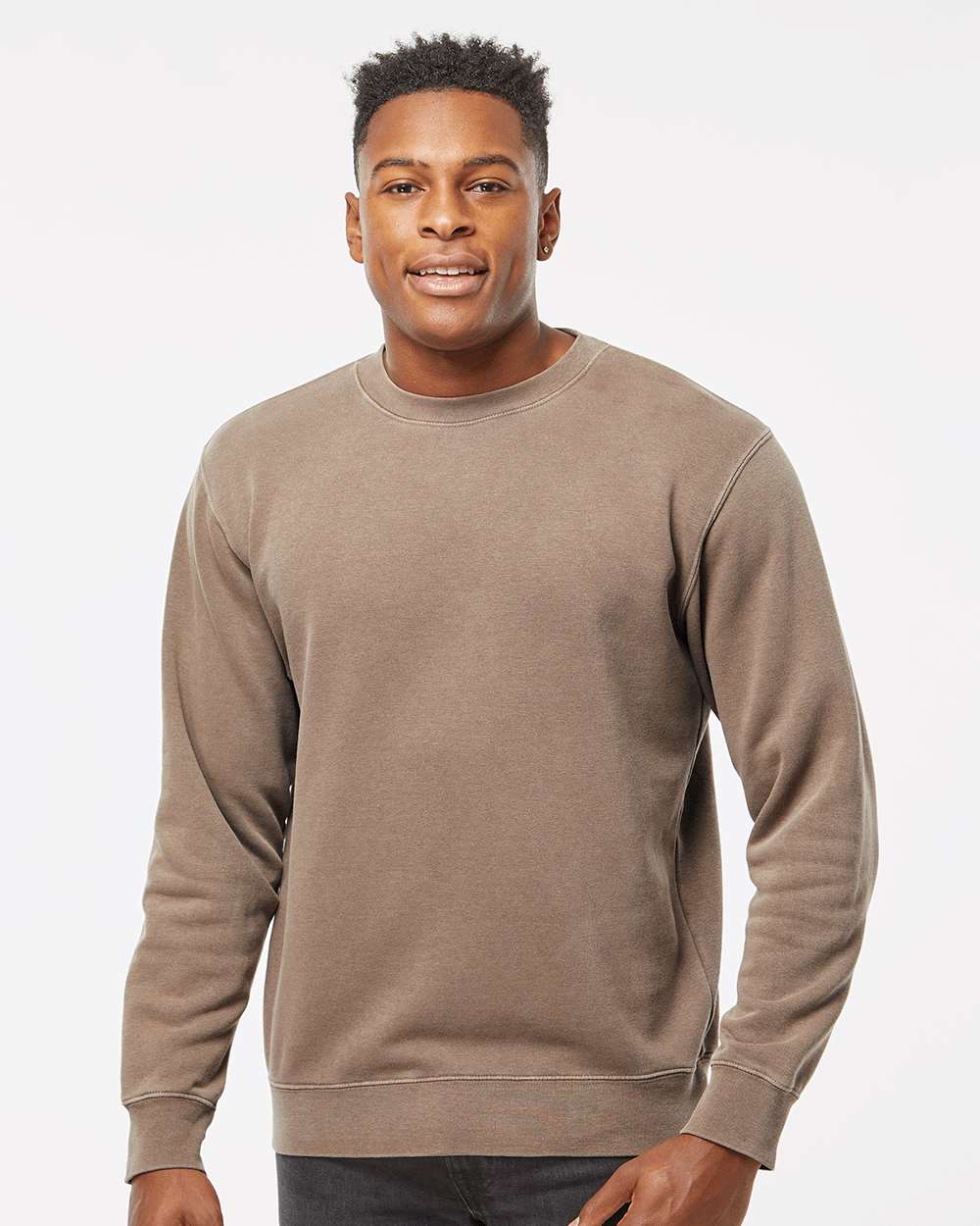 Independent Trading Co. Midweight Pigment-Dyed Crewneck Sweatshirt