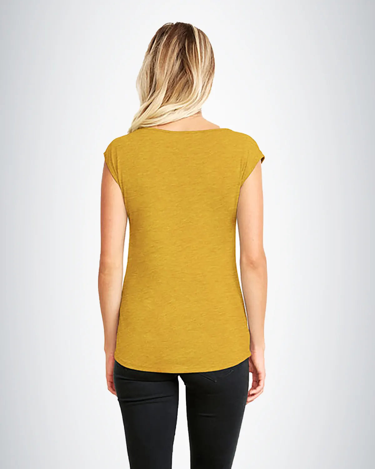 Next Level 5040 Women Festival Sleeveless Deep t-V-Neck T-Shirt